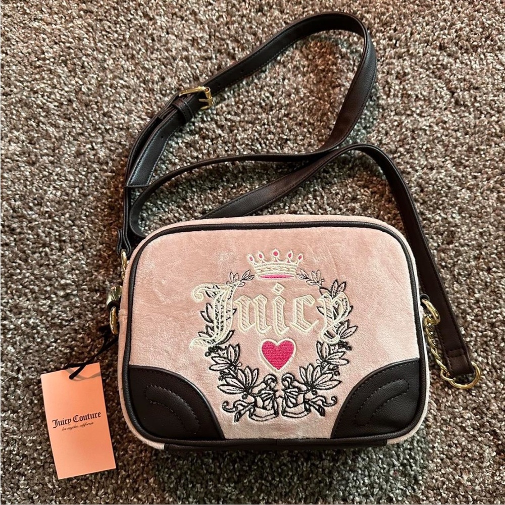 Pink juicy couture sidebag RARE